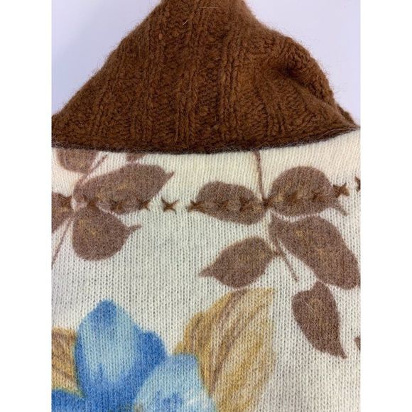 Women’s free people angora Cardi XS sweater 6079 layer 3/4 sleeve - Picture 9 of 11